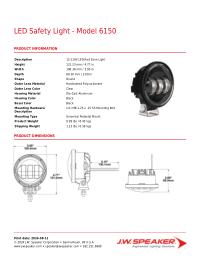 Product Spec Sheet